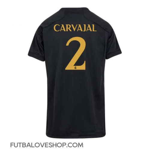 Dres Real Madrid Daniel Carvajal #2 Tretina pre Ženy 2023-24 Krátky Rukáv